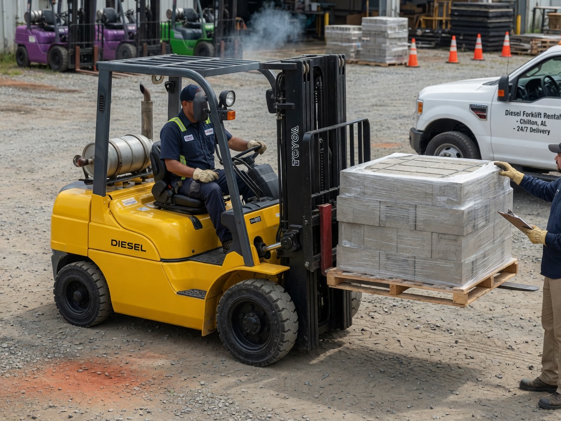 Diesel Forklift Rental services