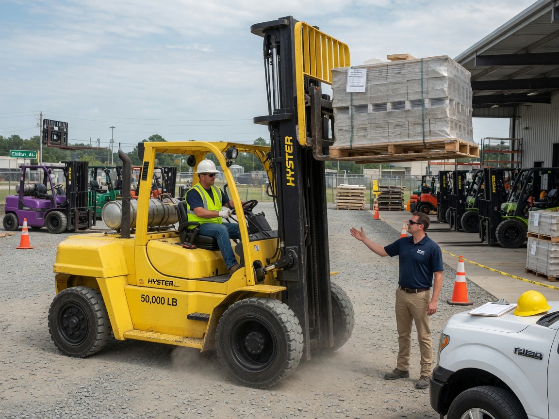High Capacity Forklift Rental services