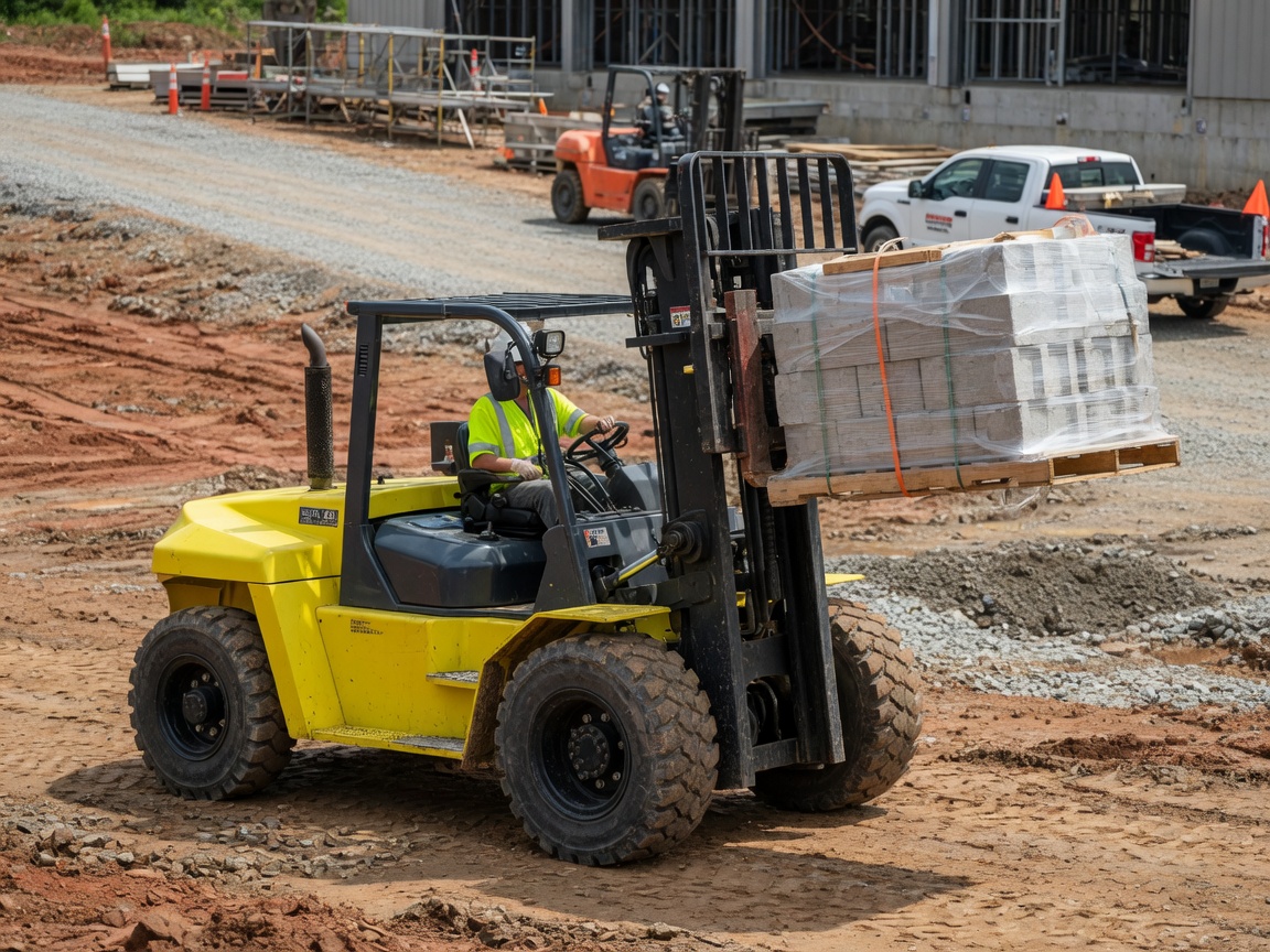 Rough Terrain Forklift Rental services